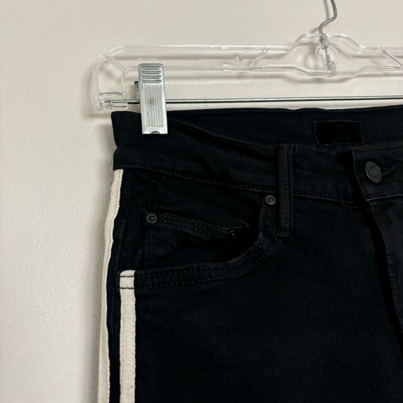 MOTHER Insider Crop Step Fray in Guilty Racer Jeans Size 26 - Picture 5 of 16